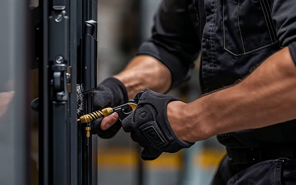 Entretien de portes battantes